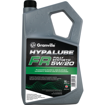 Granville Hypalube 5W/20 Fully Synthetic 5LT