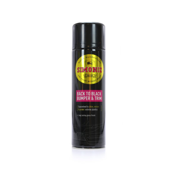 SIMONIZ Back to Black Bumper Shine 500ml Robinson Vehicle Components Limited SIMONIZ Back to Black Bumper Shine 500ml Robinson Vehicle Components Limited