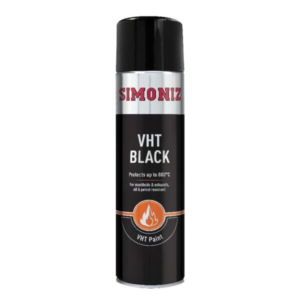 Simoniz Black VHT Paint 500ml