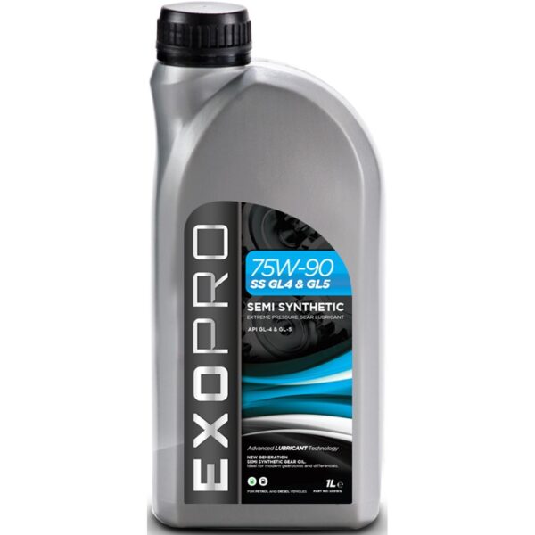 Semi Synthetic Gear Oil 75W-90 GL4 & GL5 1Lt