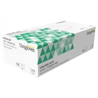 Unicare Latex Large Powder Free Gloves